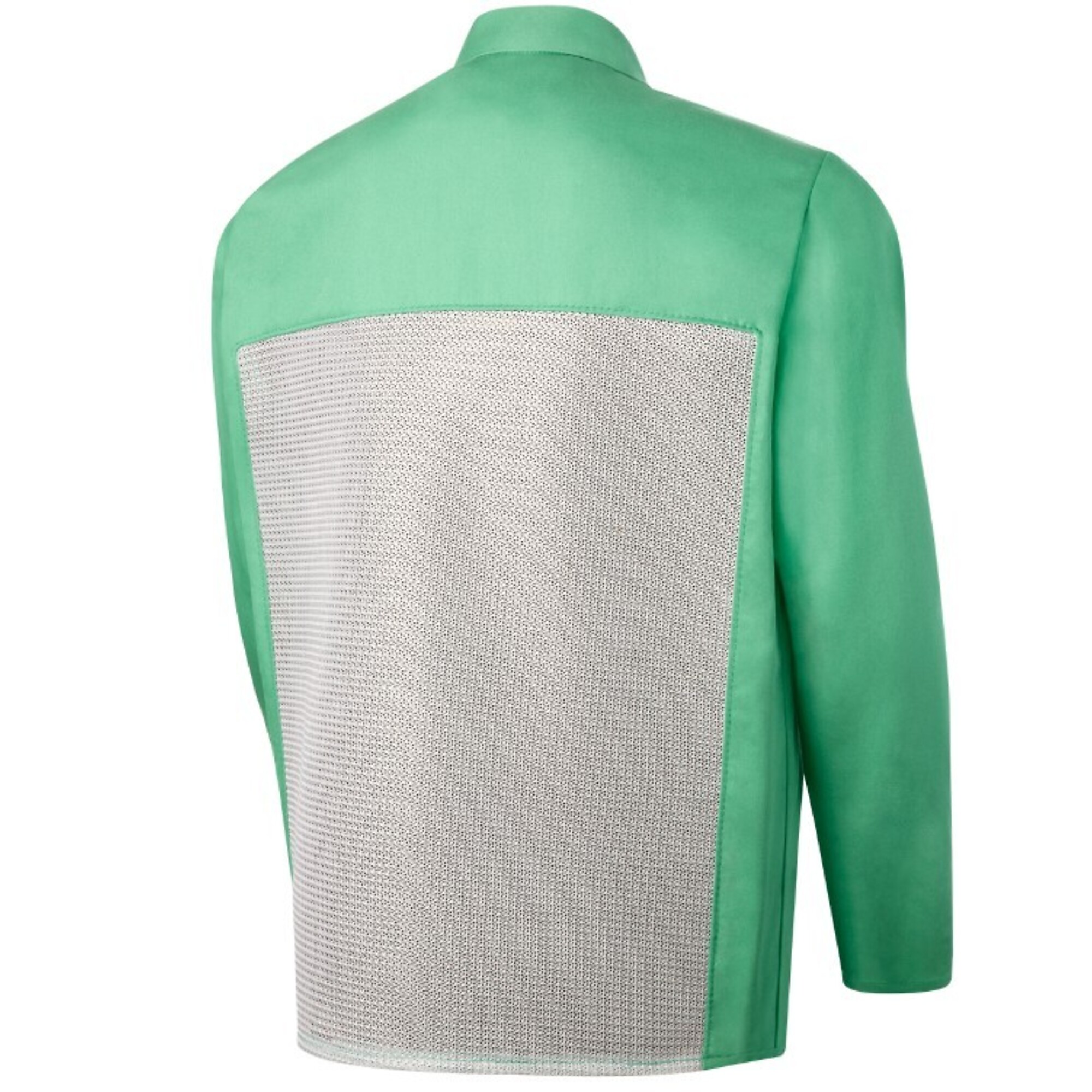 Steiner, 9 oz FR Cotton Jacket with FR Polyester Mesh Back - 30" Green, Model: 1030MB